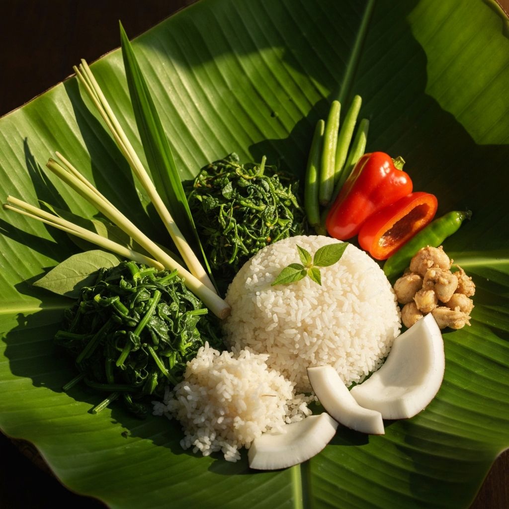 Balinese traditional island diet
